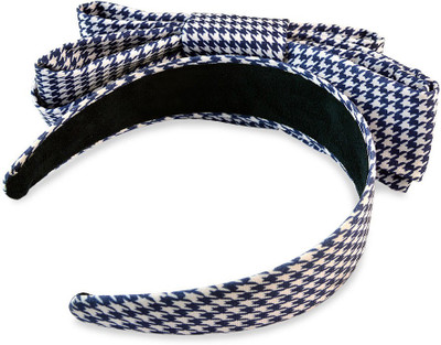 

Sarah Bow, Printed Hair Band(Blue)