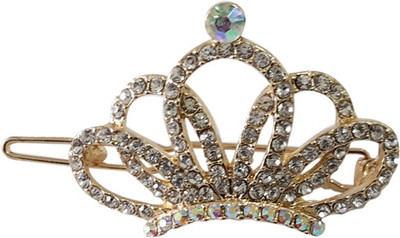 

Young & Forever Princess Crown Diamonte Hair Pin(Gold)