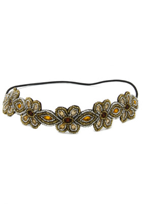 

Galz4ever Brown Flower Cut Seed Bead Hair Clip(Brown)