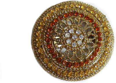 

Shubh 4u Beautiful Round Stone Hair Clip(Multicolor)