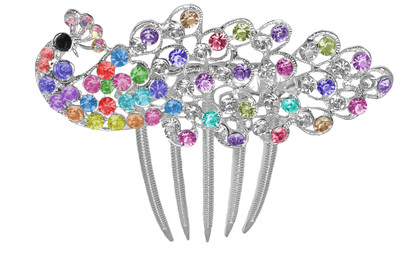 

Takspin Clip Hair Clip(Multicolor, Silver)