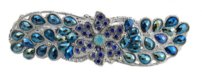 

Taj Pearl Designer Hair Clip(Silver)