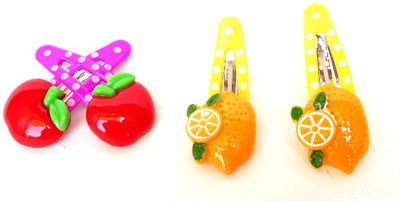 

Achal hair clip Tic Tac Clip(Red, Yellow)