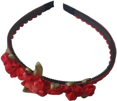 

Viva Fashions Roses and Ribbons Hair Band(Red)