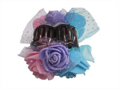 

Advance Hotline Floral Design handmade clutch Hair Claw(Multicolor)