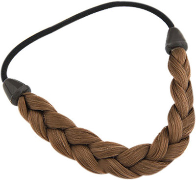 

Young & Forever Plaited Rubber Band(Brown)