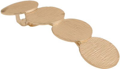 

Jazz Jewellery Toned Stone Hair Clip(Gold)