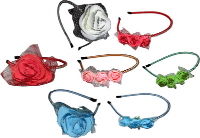 

Paperiva Floral Hair Accessory Set(Multicolor)