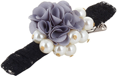 

Fayon Daily Casual Work Grey Jasmine Flower Pearl Hair Pin(Grey)