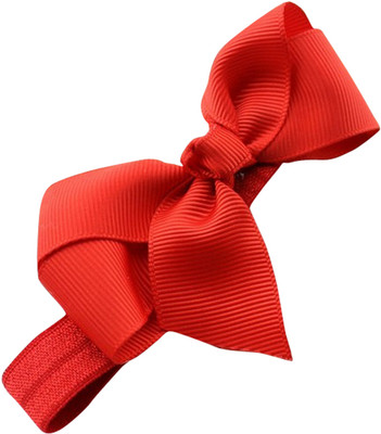 

AkinosKIDS Elegant Ribbon Bow BabyGirl Head Band(Red)