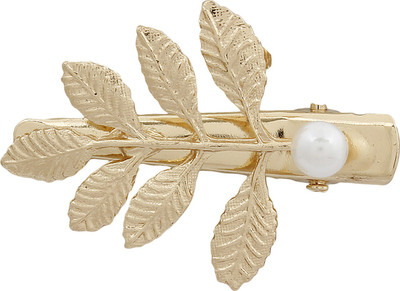 

Blueberry Leafy Hair Clip(Gold)