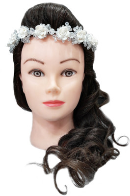 

Kabello Bridal Crowns White Head Band(White)