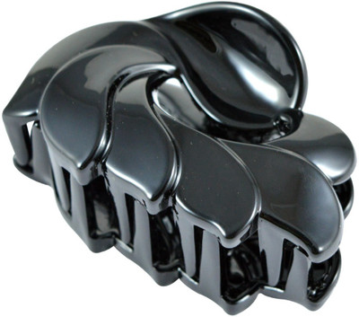 

Sarah Floral Petal Shape Small Hair Claw(Black)
