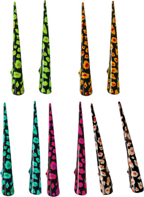 

Trendy Nuts Stylish Lady Back Pin(Multicolor)