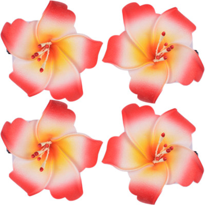 

Majik Flowers For Bun Making Hair Clip(Red)