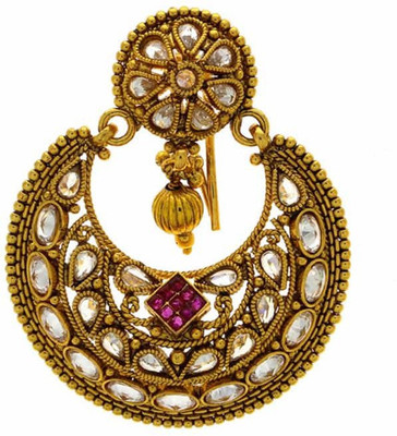 

Anuradha Art ZHB-561 Hair Pin(Gold, Pink)