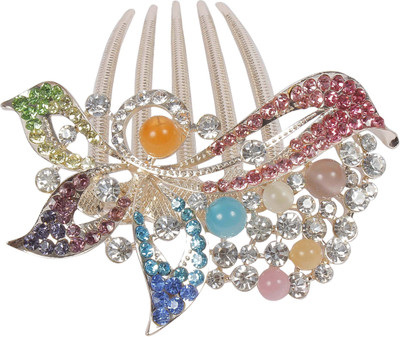 

Muchmore Ethnic Desing Multicolor Hair Clip For Paert And Wedding For Woman & Girls Hair Clip(Multicolor)
