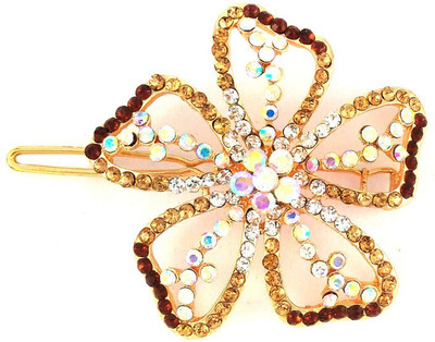 

Anmita AT-358-RED GOLD Hair Clip(Red, Gold)