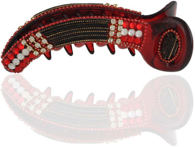 

Anuradha Art Spring Sparkle Hair Pin(Red)