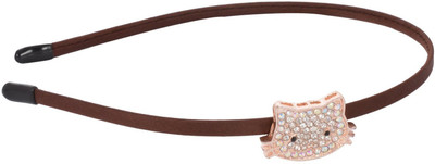 

Sanjog Cute Kitty for Girls/Women Hair Band(Brown)