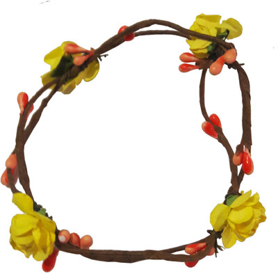 

CraftEra Hair Crown Head Band(Yellow)
