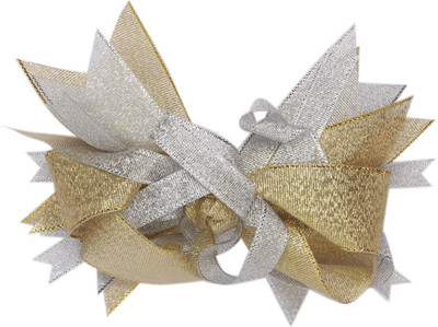 NeedyBee Bow Hair Clip(Silver)