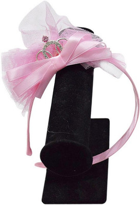 

Pinkblueindia Toddler Crown Style With Pearl Settings Head Band(Pink)
