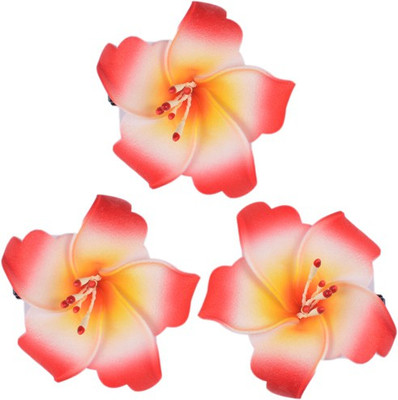 Majik Styling Decoration Hair Clip(Red)