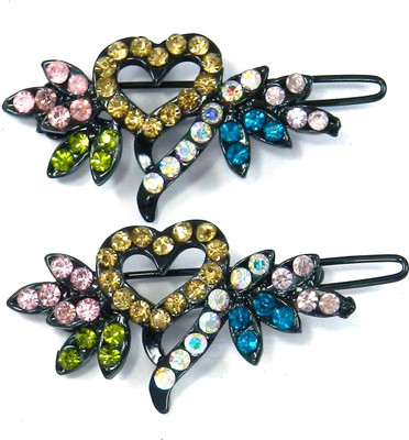 

SPM Pair Of Elegant New Hairclips31 Hair Clip(Multicolor)