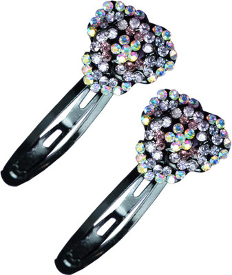 

Glitters Online Purple Colour American Diamond Hair Clip(Multicolor)
