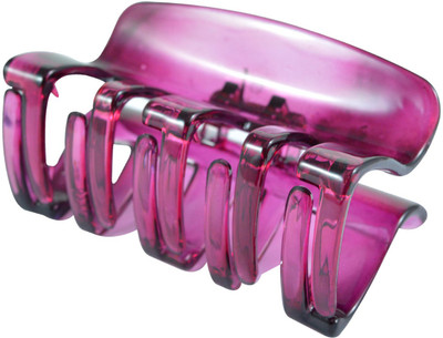 

Sarah Rectangle Medium Size Hair Claw(Pink)