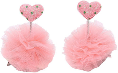 

Sanjog Bubbly Clip Set For Kids/Girls Hair Clip(Orange)