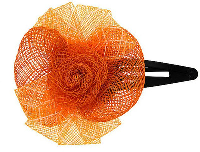 Anuradha Art Fancy Hair Clip(Orange)