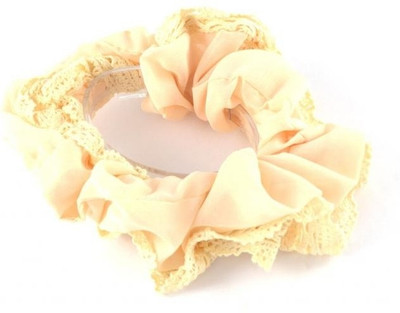 

Sarah Fabric Ties Rubber Band(Yellow)