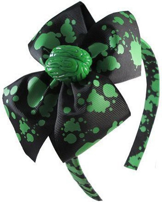 

Kreepsville 666 Alice Band Zombie Brain Hair Accessory Set(Green)
