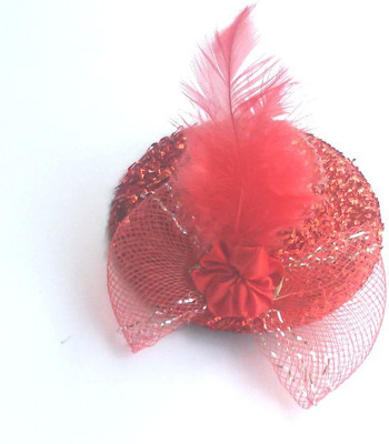 

Viva Fashions Hatstyle Hair Clip(Red)