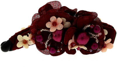 

Anuradha Art Trendy Banana Clip(Maroon)