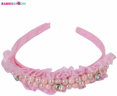 

Babies Bloom Pink For Little Girls Hair Band(Pink)