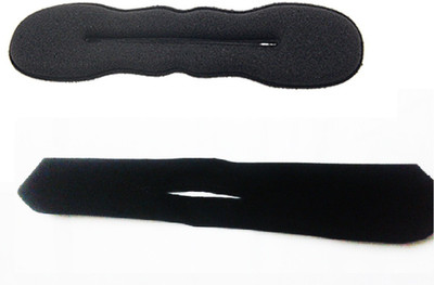 

Pankh 1 Culer Belt And 1 Donut Bun Hair Accessory Set(Black)