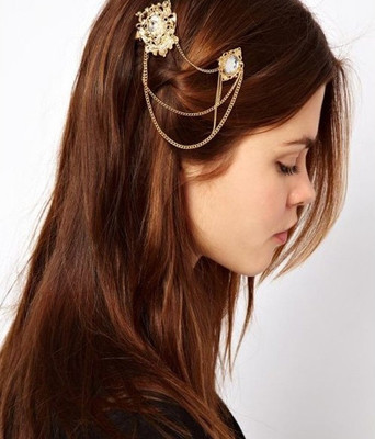 

Shining Diva Hair Clip(Gold)