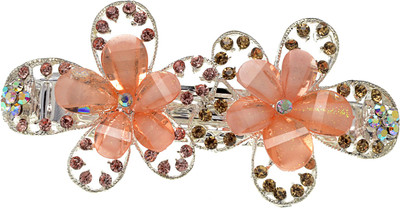 

The Ethnic Wears Ethnic yet modern Back Pin(Orange, Brown)