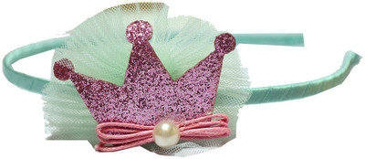 

Pikaboo Crown With A Pearl Hair Band(Blue)