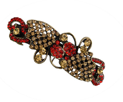 

Taj Pearl Designer Hair Clip(Yellow)