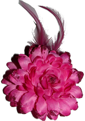 

GD Big Pink Floral Tic Tac Clip(Pink)