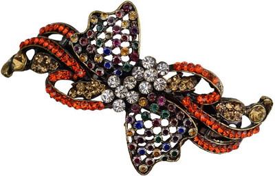 

Taj Pearl Designer Hair Clip(Yellow)