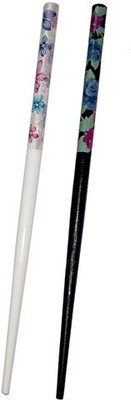 

CraftEra Wooden Stick Bun Stick(Multicolor)