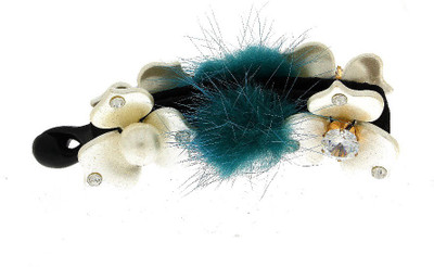 

Anuradha Art Trendy Banana Clip(Black, Green)
