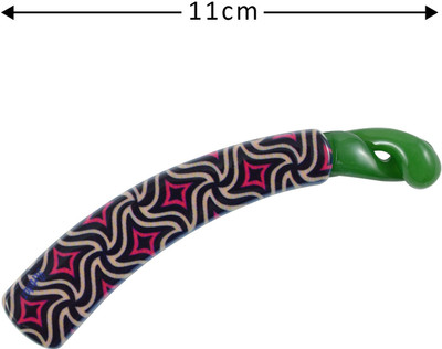 

Sarah Filigree Print Hair Clip(Multicolor)