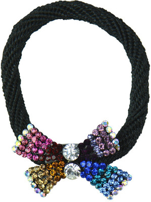 

Glitters Online Multi Colour American Diamond Hair Band(Multicolor)