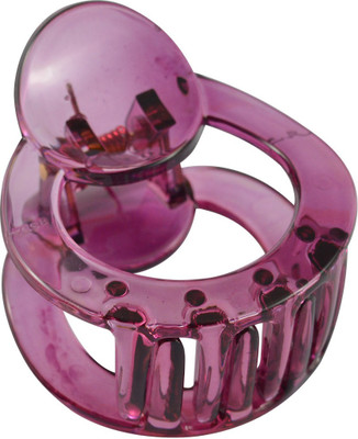 

Sarah Round Shape Hair Claw(Pink)